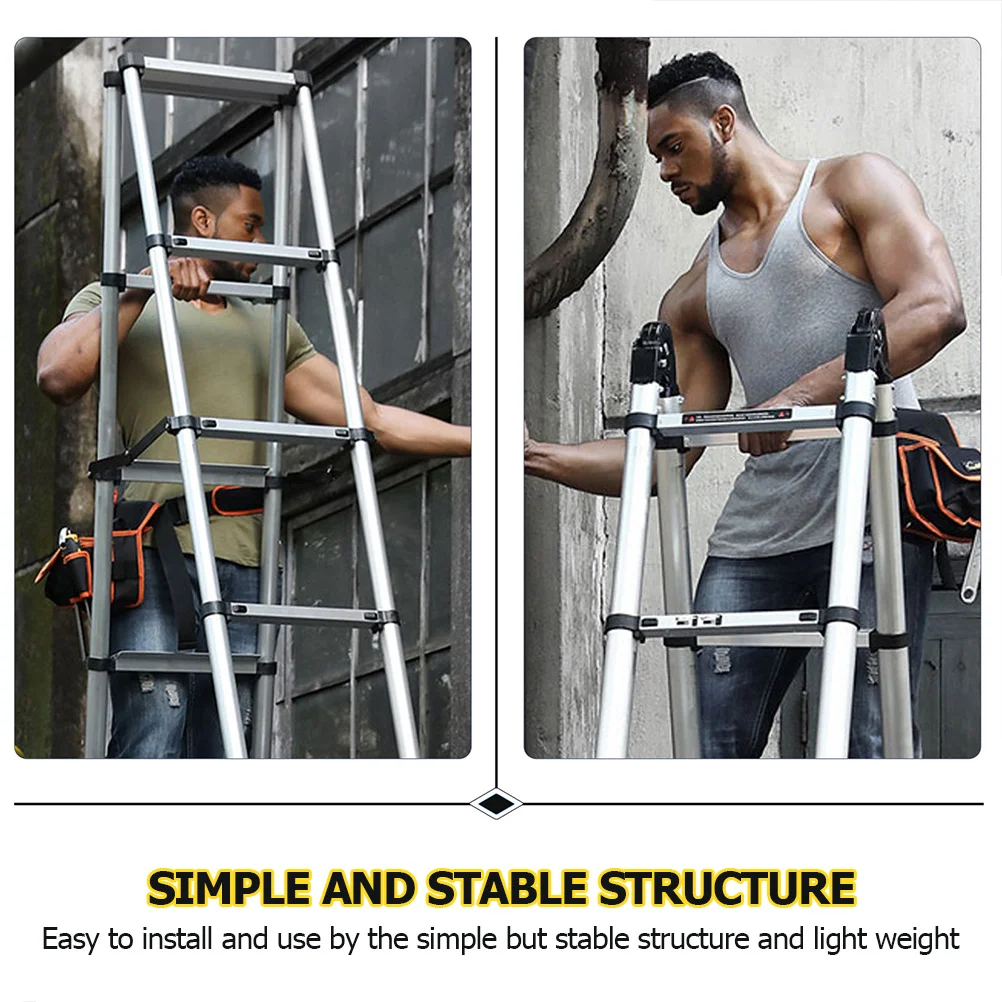 12 قطعة مفاتيح سلم تصغير العالمي للطي سلم زر استبدال أجزاء دائم ارتداء مقاومة للحرارة تأثير مقاومة #2