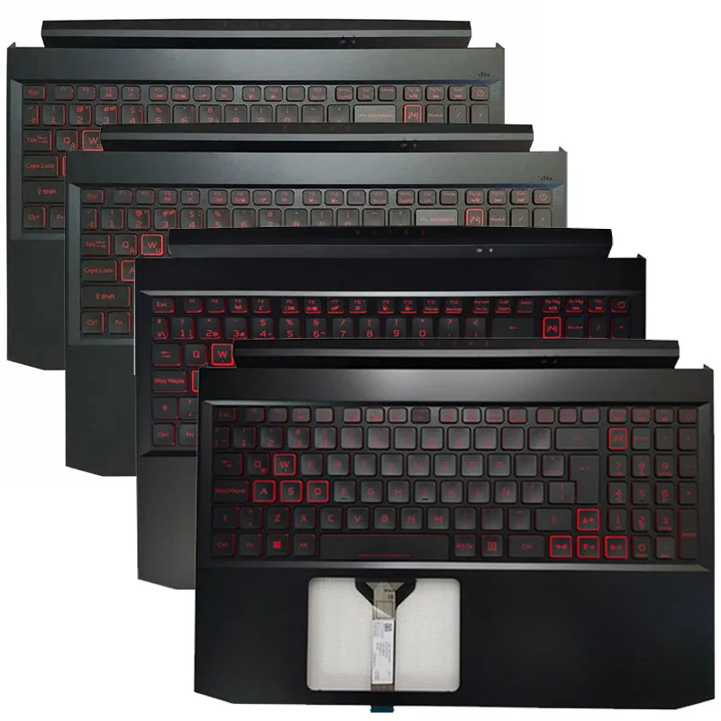 New FOR ACER Nitro5 AN515-55 AN515-57 N20C1 Laptop Palm Pad Keyboard/Host Cover/SP/US/LA/UK Backlit Keyboard