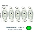 Green light-5pcs