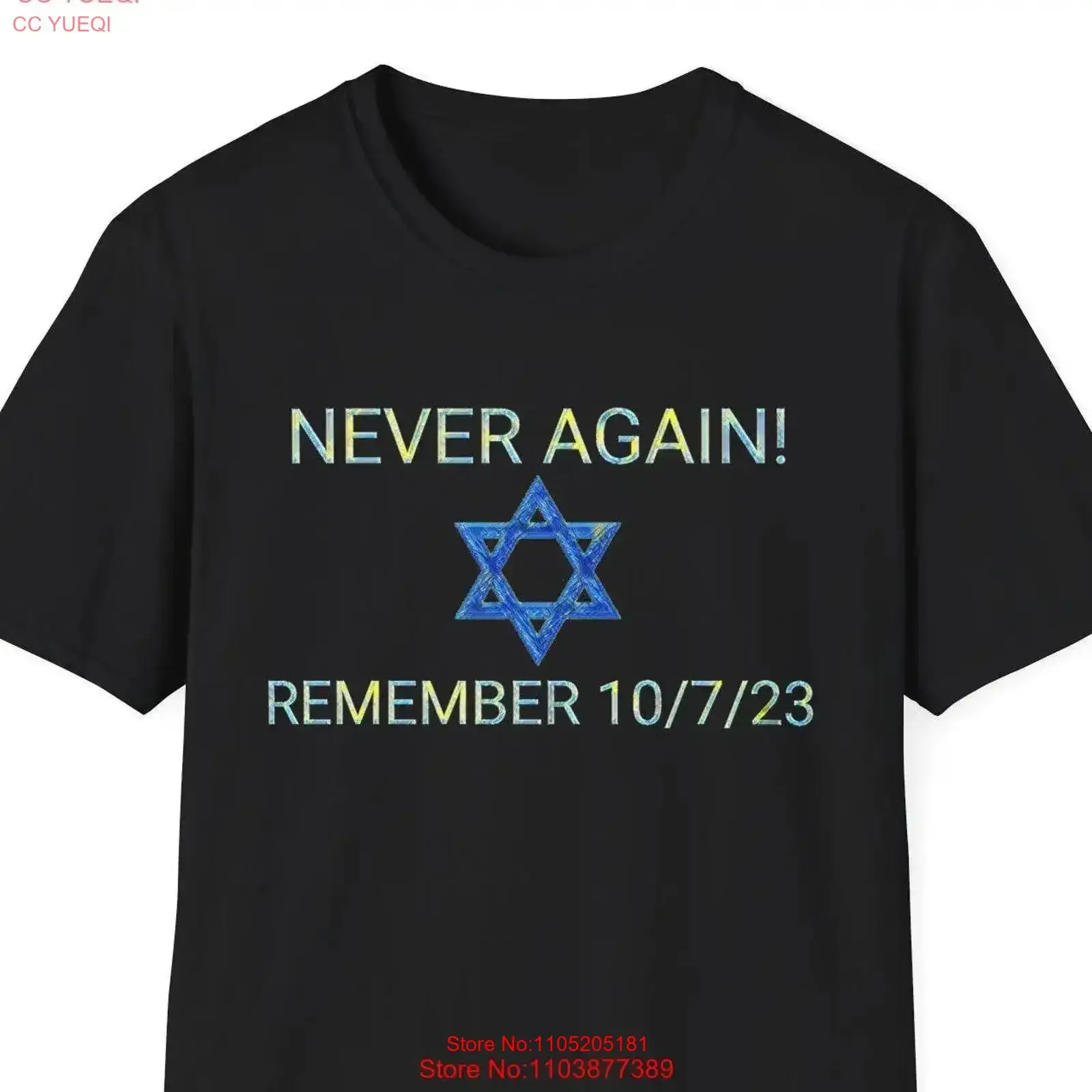 NEVER AGAIN unisex T Shirt vintage Washed graphic Versatile Breathable designer clothes Stylish Stretched Soft Slightly Casual