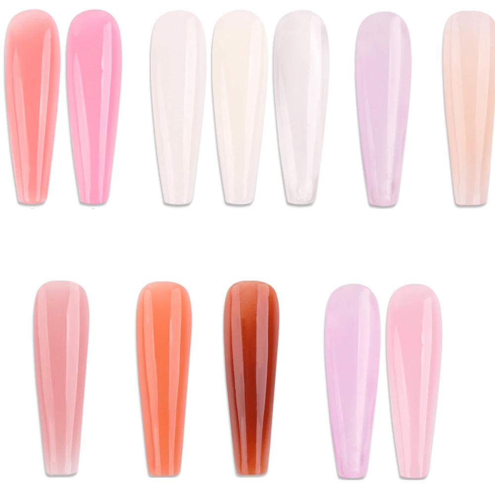1PC  Latest Poly Nail Gel 15ml Semi-permanent Gel for Extension Acrylic Gel Nail Polishes Manicure UV Builder Hybrid Gellac Yuki