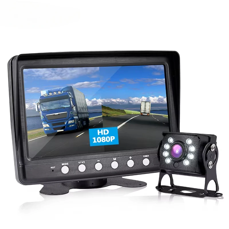 

24V Reverse Rear View DVR Backup Camera Truck 1080p Resolution Auto White Balance ADAS Function-Vision Model Front Camera