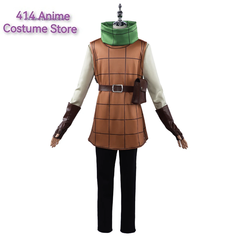 Anime Chilchuck Tims Cosplay Delicious in Dungeon Costume Pant Pocket Wig Lockpicker Uniform Halloween Party Suit