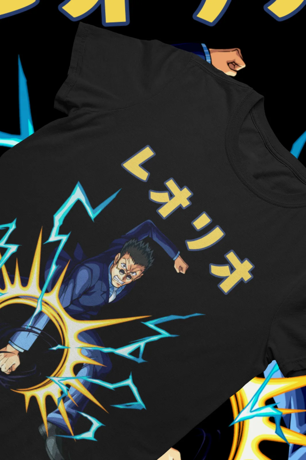 Leorio Shirt Hunter X Hunter Tshirt HXH Anime T-Shirt Killua Gon Meruem Hisoka