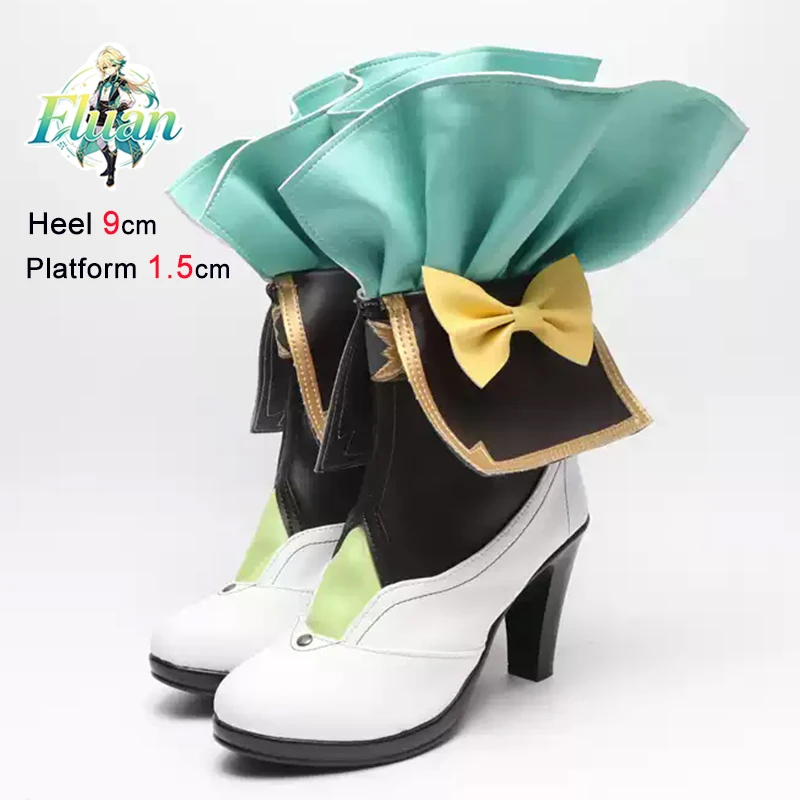 

Women's Anime Cosplay Game Props Ankle Boots Halloween Costume Shoes Accessory for Cosplay Costumes