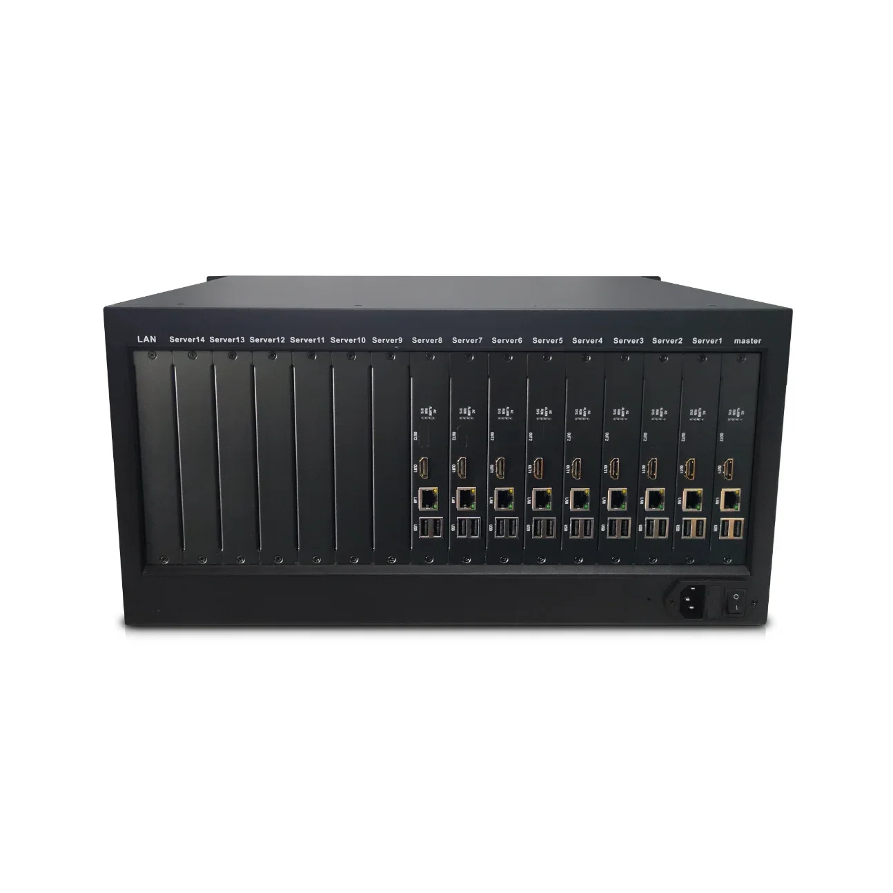 High Quality Plug-in Module Network Video Decoder Server Matrix H.265/H.264 Video Decoder