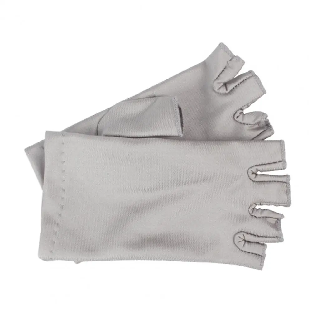 Útiles guantes UV guantes ligeros para uñas transpirables antibronceado profesional lámpara de luz UV secador guantes Anti UV