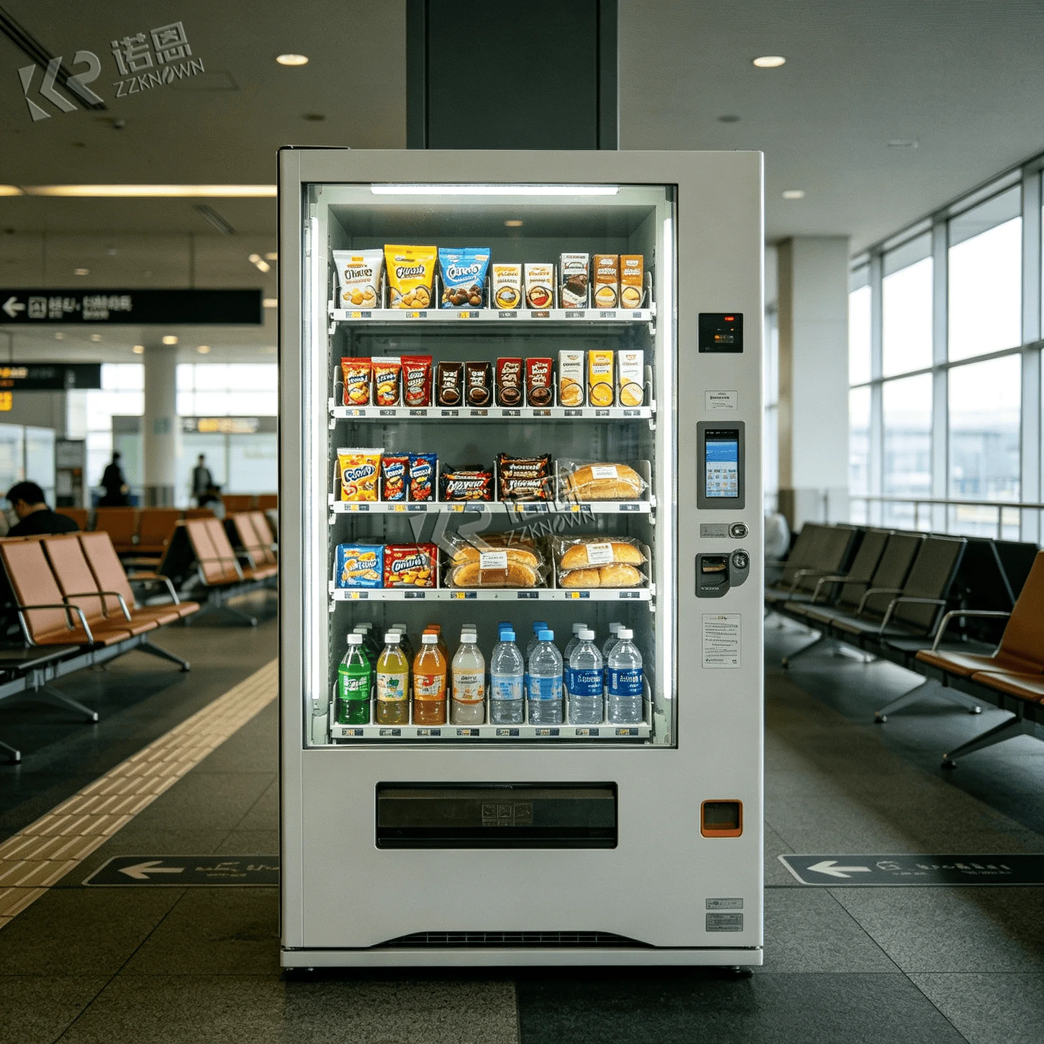 | Smart Cloud‑Managed Vending Machine for Large Industrial Park Retail with Real‑Time Sales Data Statistics | | --- |