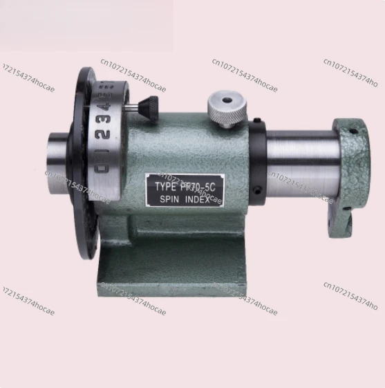 5C Precision Spin Index Fixture Collet 236 x 110 x 134 mm For CNC Milling Drilling Grinding Machine