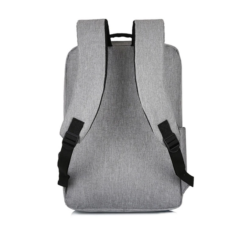 Mochila escolar capacidade com porta carregamento USB para homens e mulheres