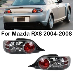 For Mazda RX8 2004 2005 2006 2007 2008 Left Right Car Rear Bumper Tail Light Brake Lamp Taillights Taillamp With Bulbs 220-61009