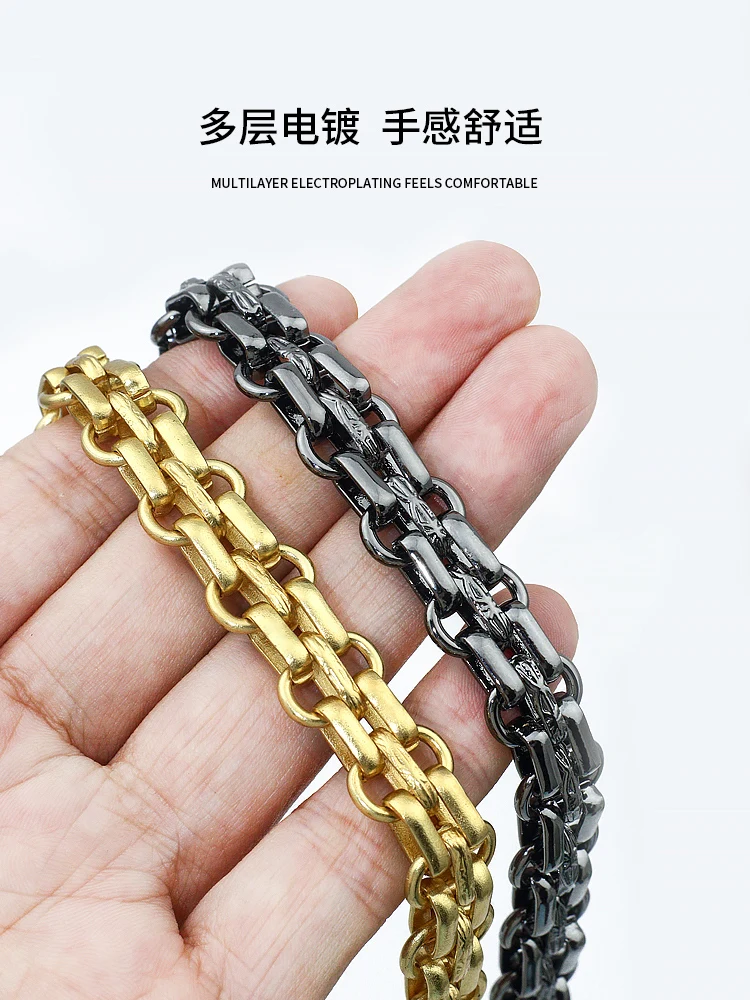 الماس تحقق حقيبة سلسلة 2.55 عطر صغير حزام الكتف المعدني تحت الإبط كتف واحد حقيبة كروسبودي تعديل حزام الحزام #4