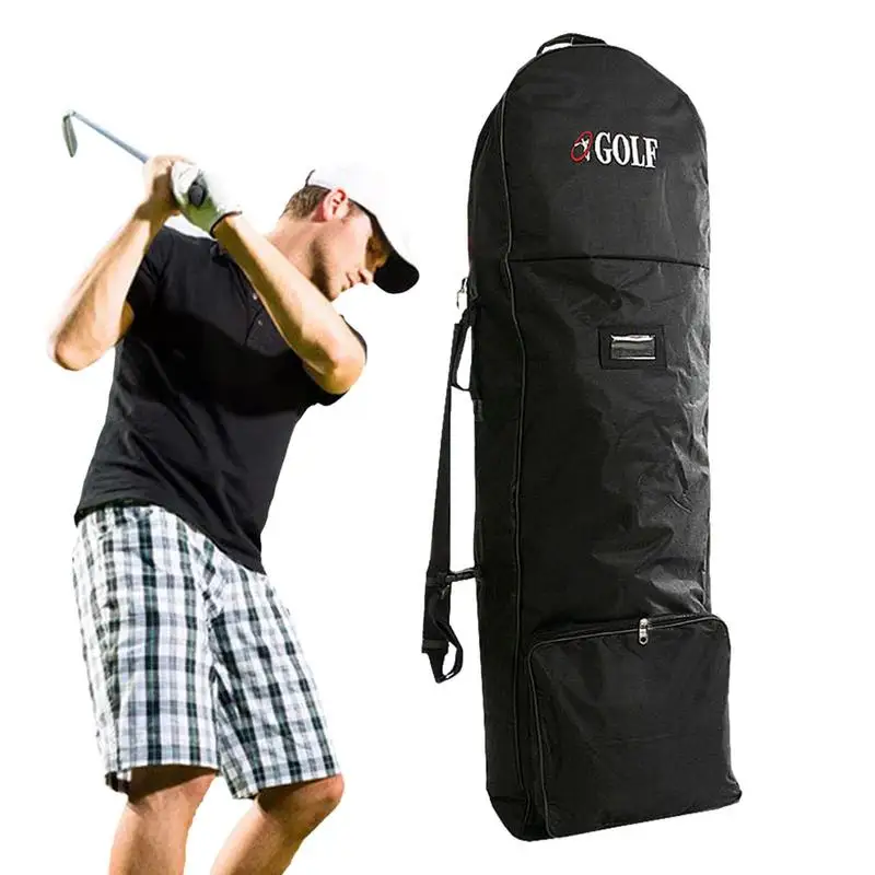 

Golf Airplane Bag Golf Club Storage Carrying Bag With Adjustable Shoulder Strap Golf Transportation Travel Bag With Wheels For