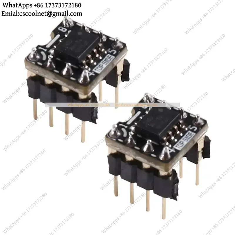 JS02 2 Pack OPA1656 Dual Op-Amp DIP8 Operational Amplifier For Headphone