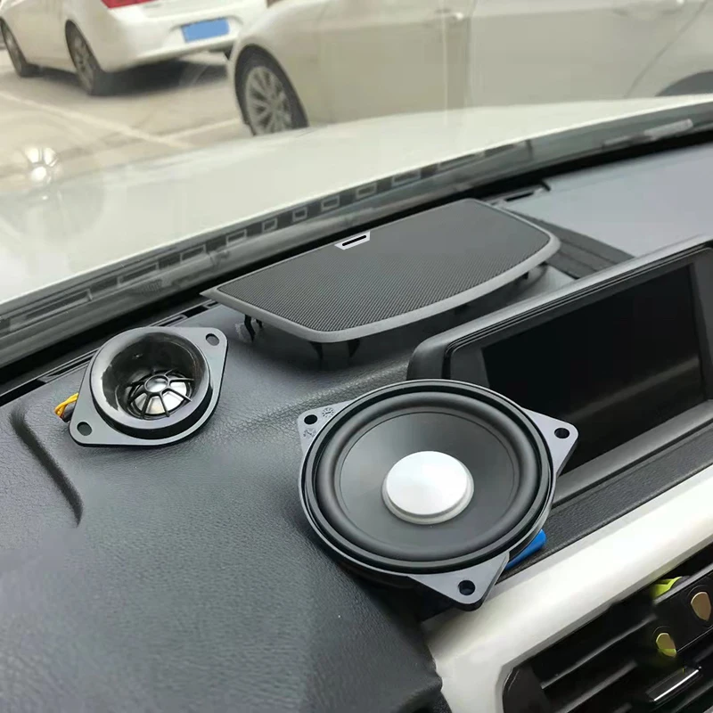 

Dashboard Speaker Cover Kit for Bmw F30 F31 F32 F34 3GT 3 4 Series Car Center Console Loudspeaker Midrange Speaker with Tweeter