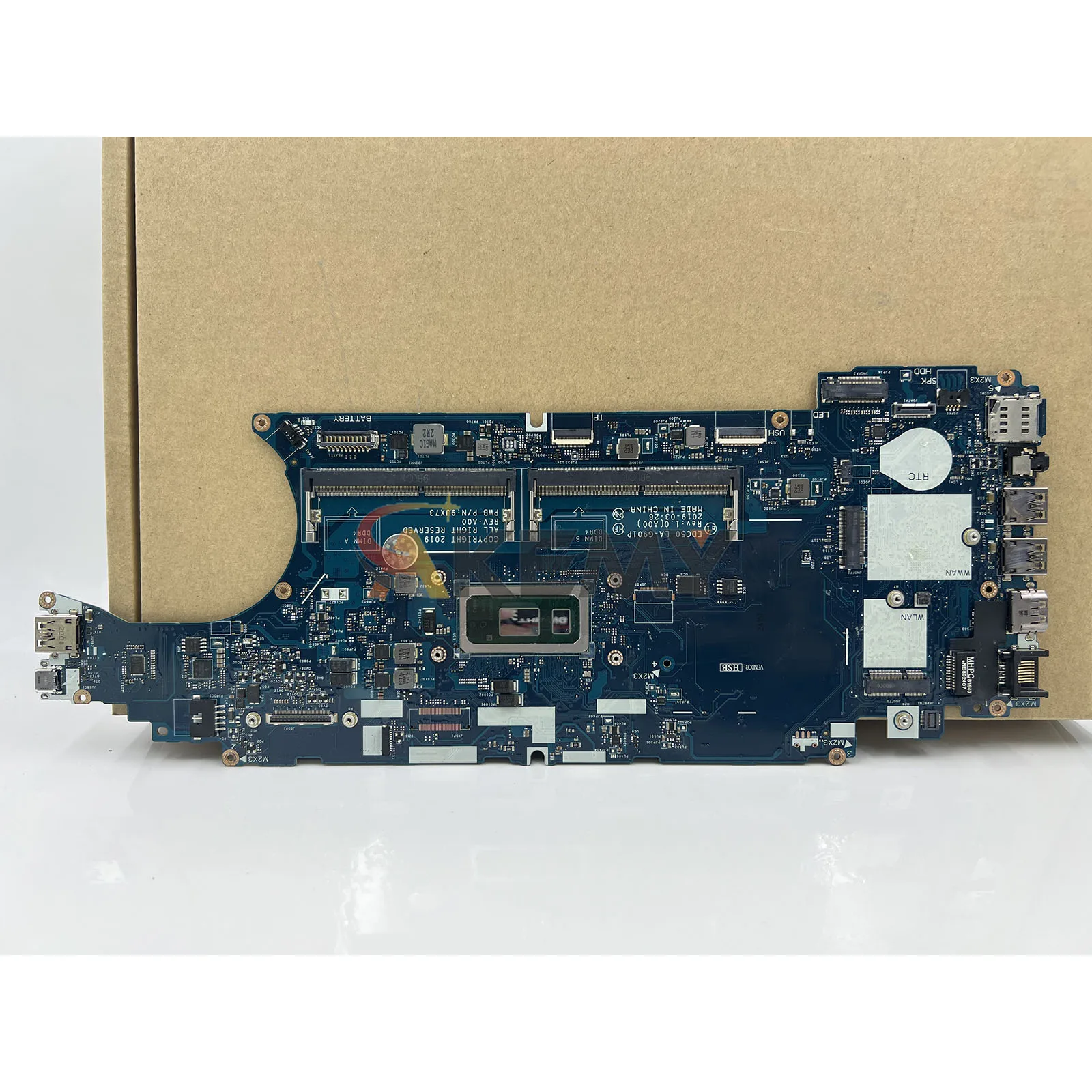 اللوحة الرئيسية للكمبيوتر المحمول LA-G901P لـ DELL Latitude 5500 مع i3 i5 i7 CPU EDC50 CN-0J16NW 09T2PH 0TW56W 100% تم اختبارها بالكامل