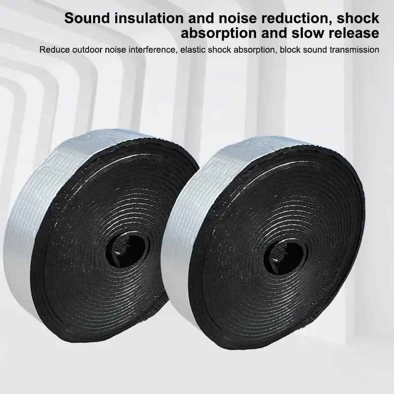 »Pipe Insulation Tape 10m Self Adhesive Fire Resistant Heat Sound Insulation for Home Outdoor Garden Pipe Protection