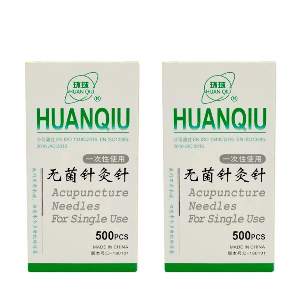 

2Box/Lot New Acupuncture Needles 1000 Sterile Beauty Health Acupoint Massage Needle Acupuncture with Tube Brand Quality