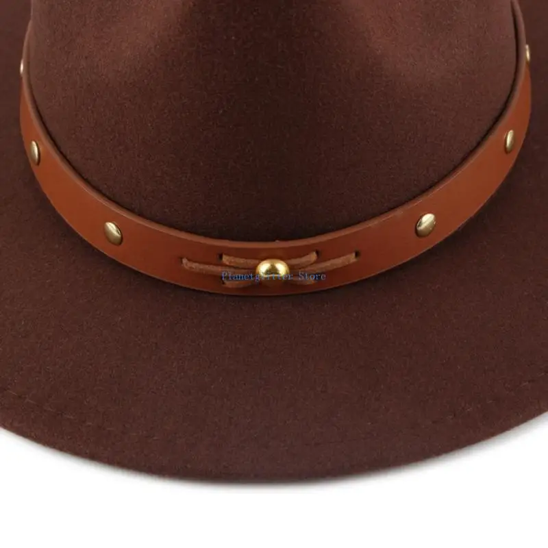 652B Cowboyhutband DIY Westernhutgürtel Westernperlenhutband Strohhutband