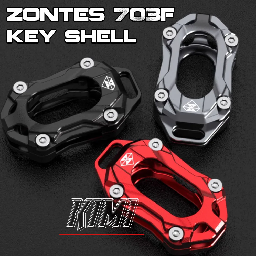 

FOR ZONTES 703F Motorcycle Induction Key Cover Modified Key Shell ZT703-F Remote Control Protective Decorative Cover Accessories