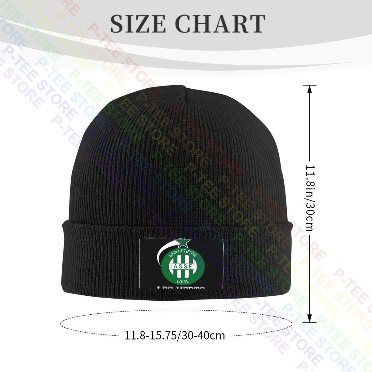 Les Verts Saint Etienne Asse France Ligue 1 Soccer Knitted Beanie Hat Beanies Cap Style Hipster High Quality