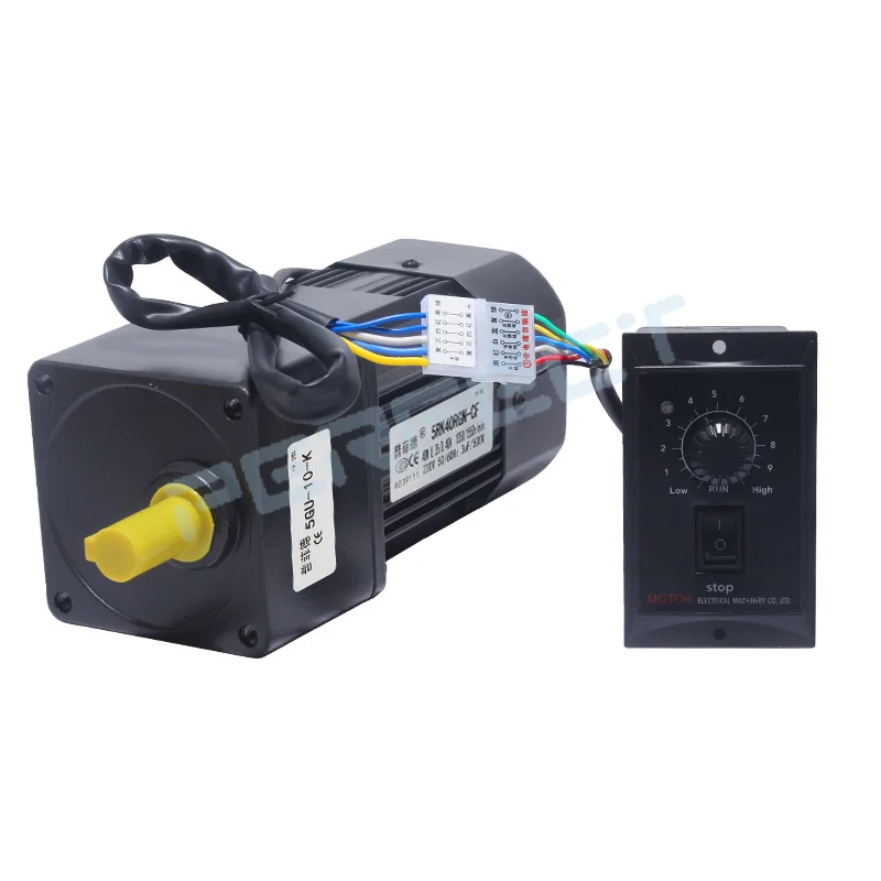 5RK40GN-CF 220V AC Geared Motors 40W Induction Small Machine 2.7/4.5/6.9/9/12.5/18/22/27/33/45/54/67/90/108/135/180/225/270/450r