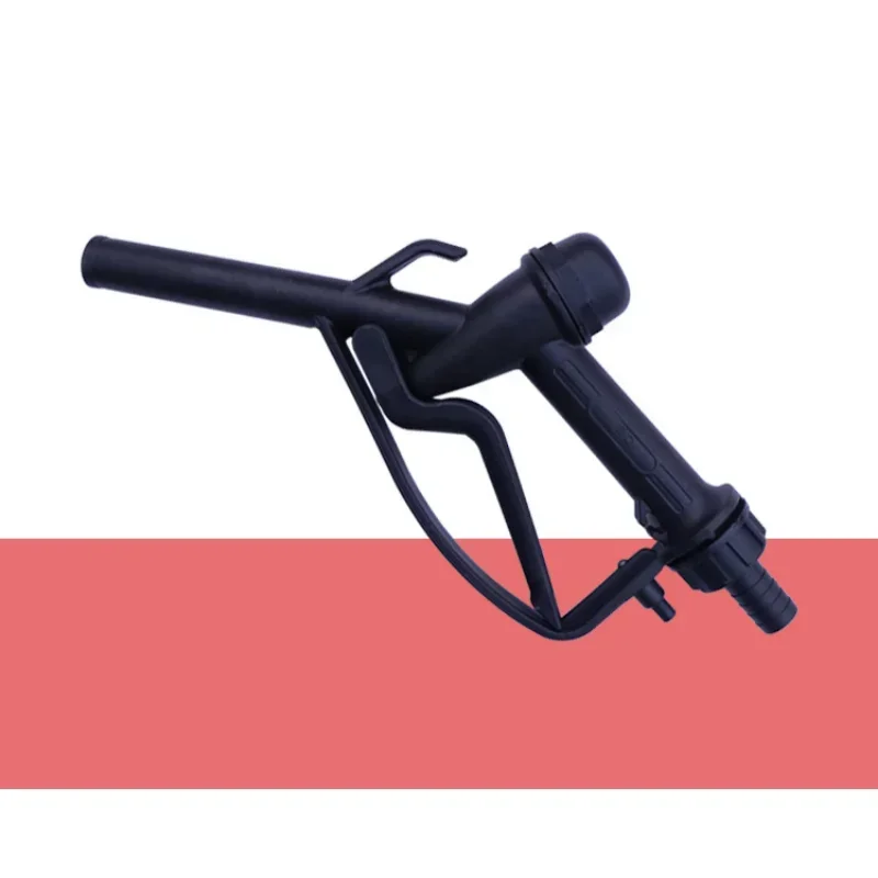 Plastic Manual Heavy-duty Fuel Nozzle Gun, 25mm/20mm Gasoline Nozzle with Hook and Direct Injection Diesel, Maximum Flow 45L/min