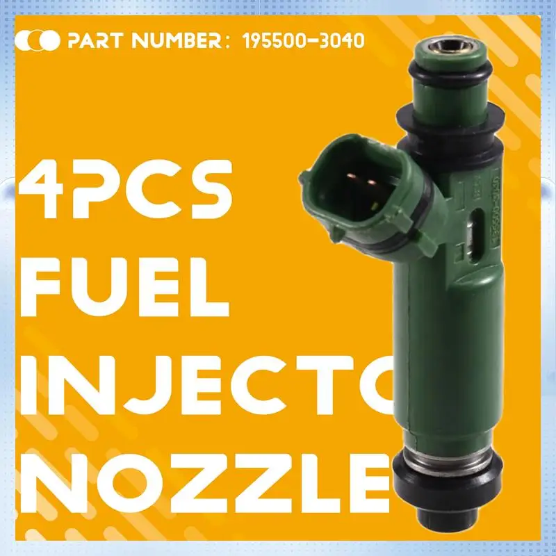 

AM-4PCS Fuel Injectors 195500-3040 For Mazda Kia 1.8L L4 1997-1998