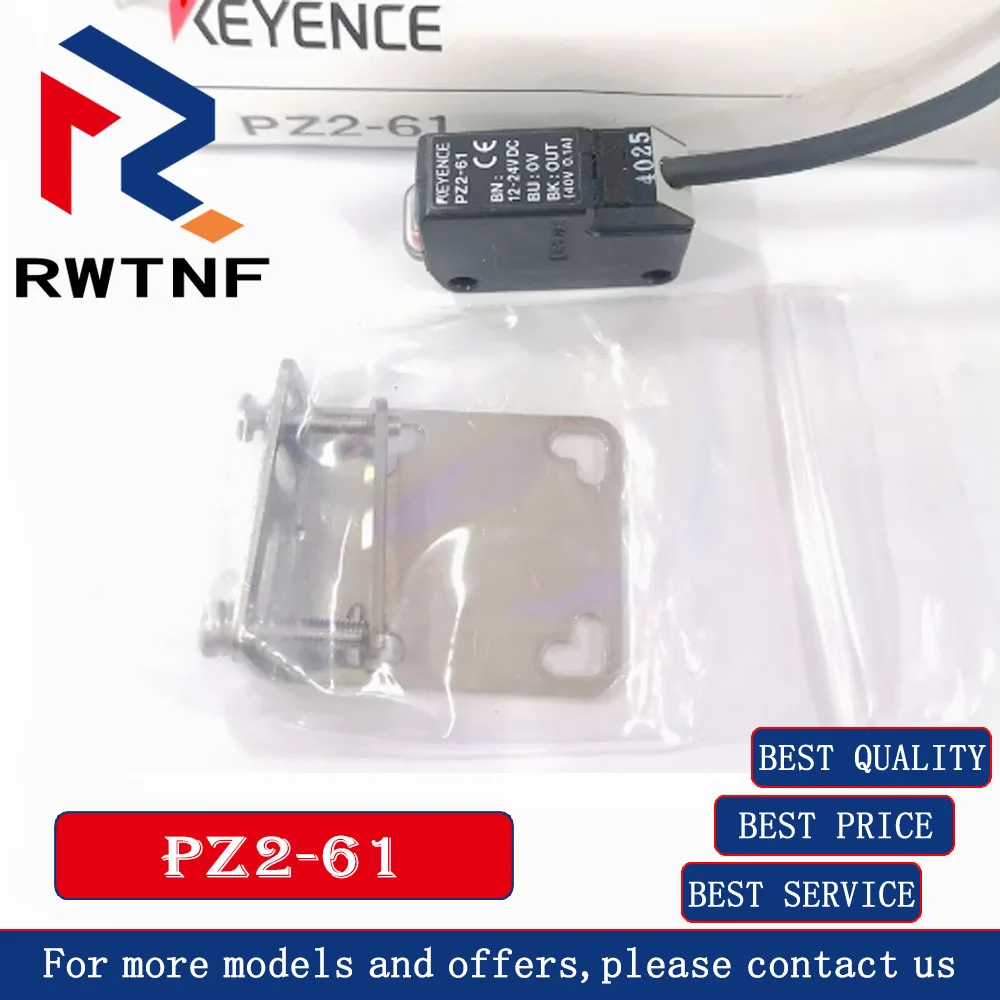 Brand New Genuine PZ2-61 KEYENCE regressive reflection photoelectric switch sensor, 100% original warehouse stock