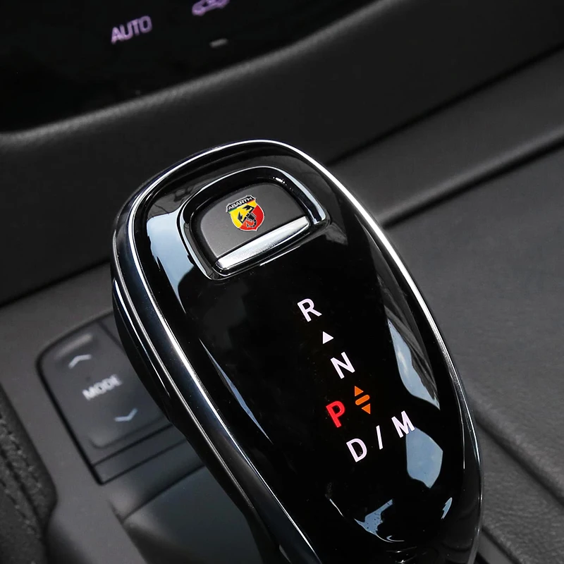 Car Logo New Multi-function Button Sticker Control Switches Panel Sticker For Abarth- 500 595 1100 Stilo Ducato Palio Punto 2021