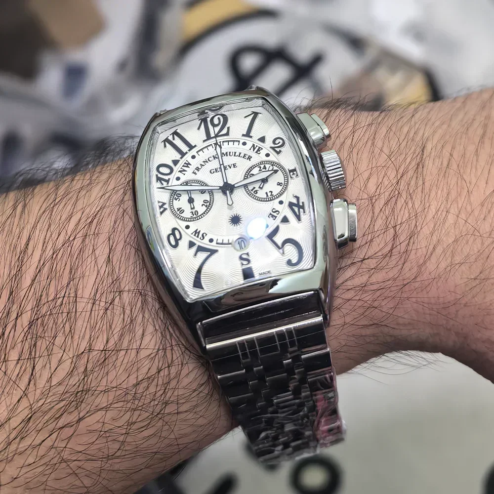 

Hot 888. New Super Hot Sale Brand Geneva Watches For Mens Multifunction Chronograph WristWatch Fashion Business AAA Male Clocks