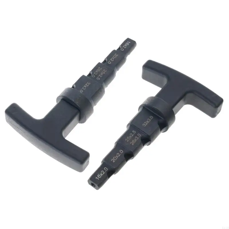 Deburring Tool Pipe Reamer Tool Multi Layer Calibration Reamer 4 in 1 Ratcheting Rotation 16-32mm For Plumbing