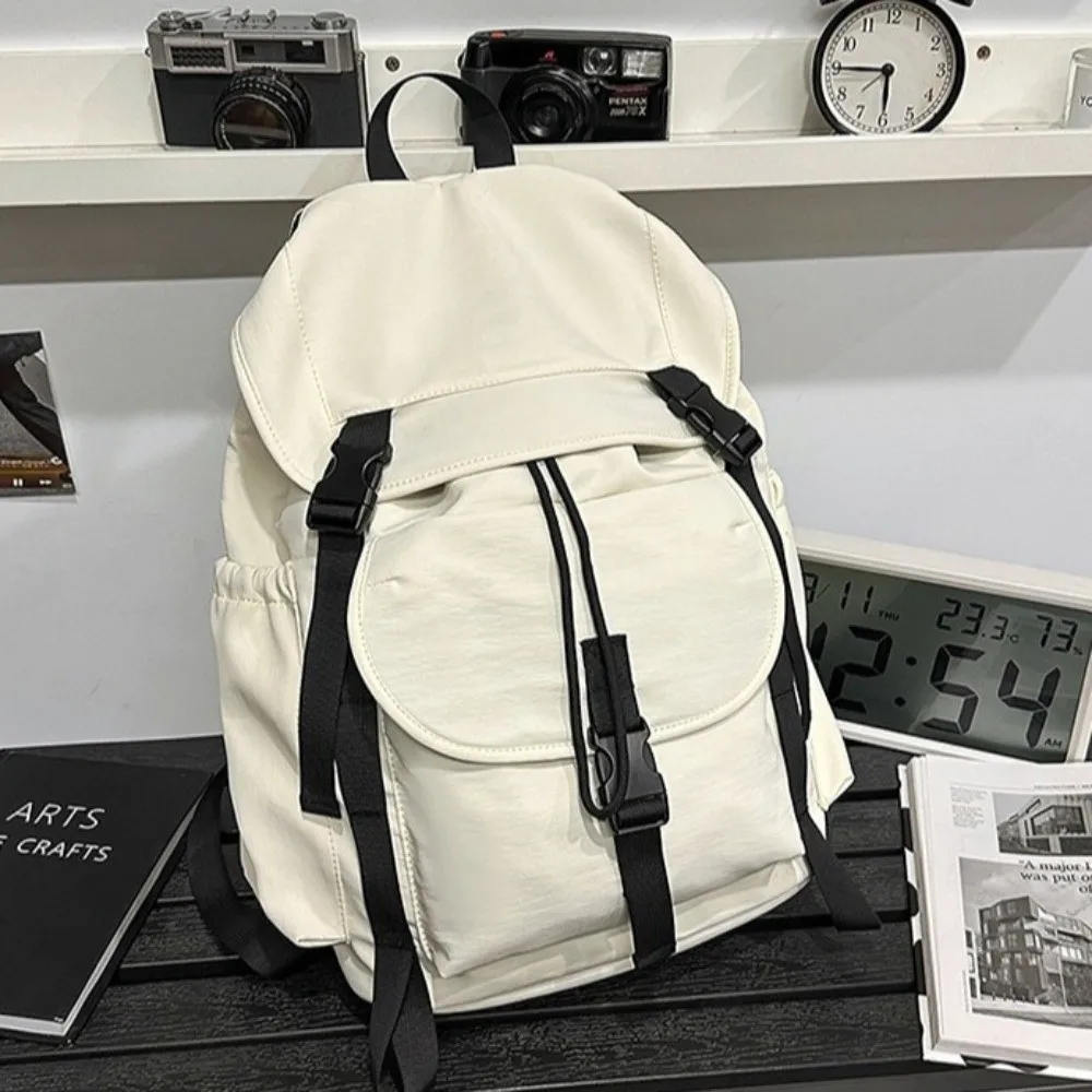 Waterproof Outdoor Backpack Casual Style Adjustable Straps Camping Backpack Nylon Multifunction Travel Backpack Men