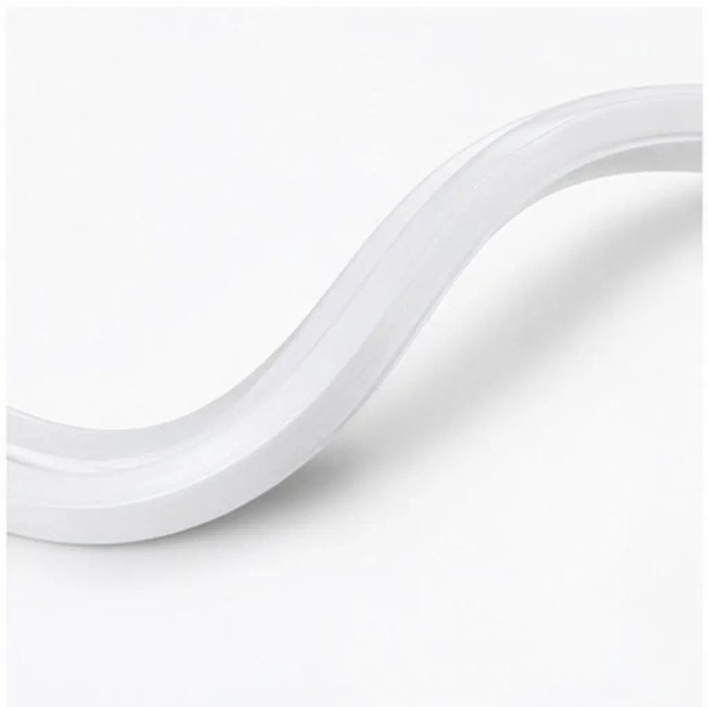 12Mm Bendable LED Strip Light Channel Flexible Plastic Diffuser Cover for Stylish Cabinet Lighting Corner Curved Recessed Modern