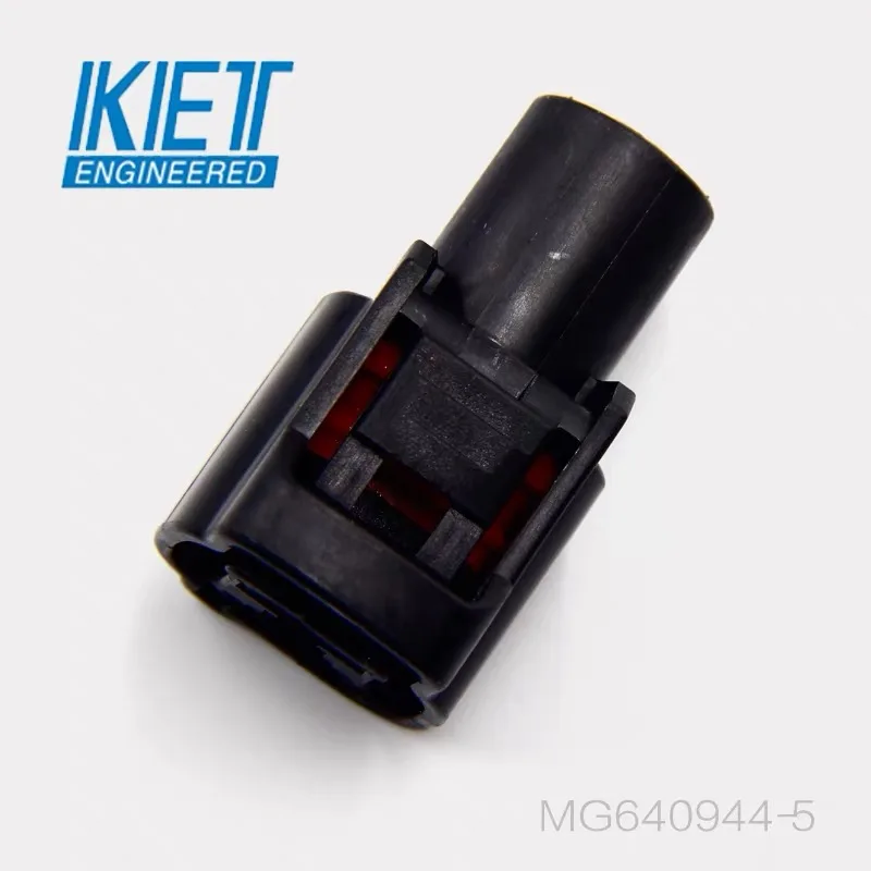 MG640944-5 KET 1P single row Black wire-to-wire connector