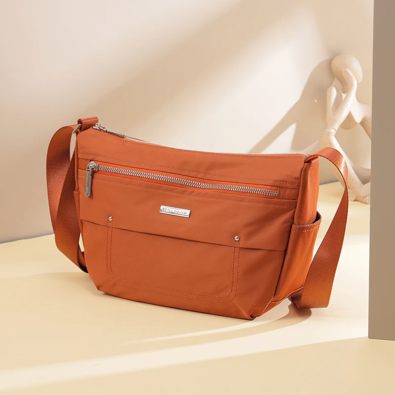 

EPOL модная женская сумка через плечо 2025 сумка через плечо для пельменей повседневная универсальная текстурированная холщовая женская сумка с несколькими карманами 6083-10