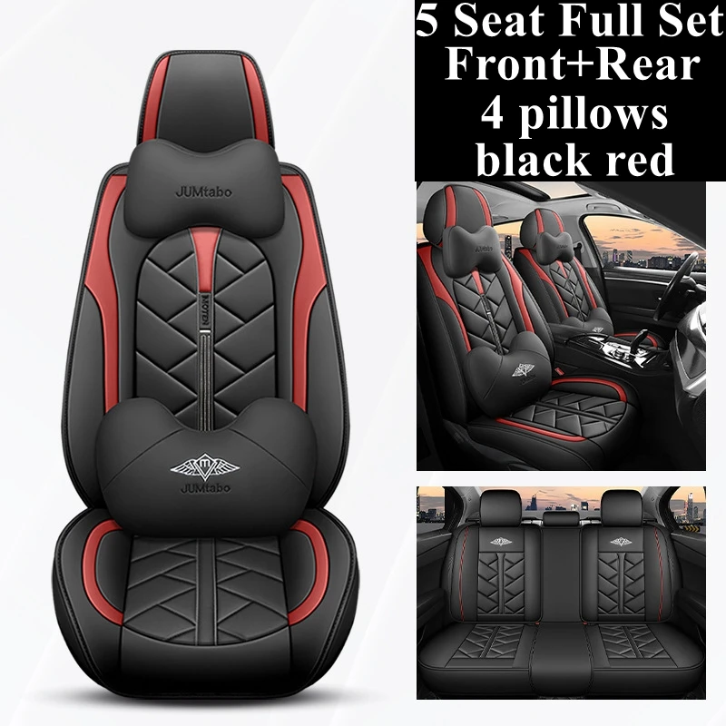 

Front+Rear Leather Car Seat Cover Set for Kia Borreg Cadenza Carens Forte K9 KCV4 Maxima Niro Opirus Sorento Stinger Stonic VQ