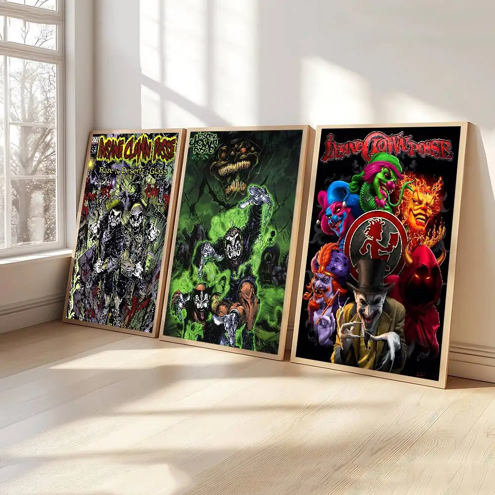 I-Insane Clown Posse Whitepaper Poster HD Quality Poster Wall Art Painting Study Room Wall Decor