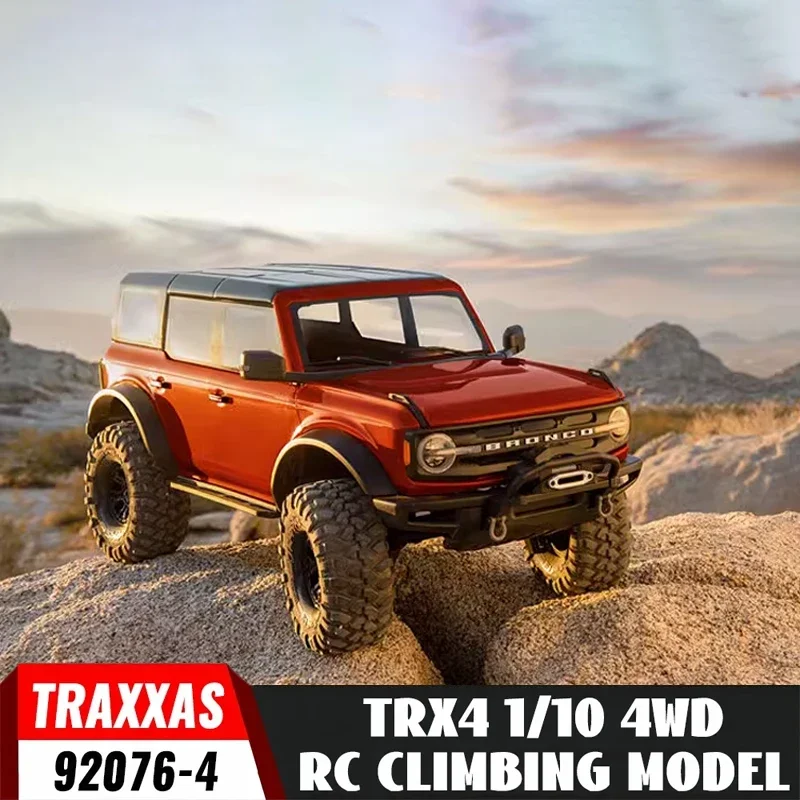 TRAXXAS 1/10 TRX4 Ford Bronco 4WD RC Simulation Off road Climbing Car Remote Control Car 92076-4 Adult Boys Toy