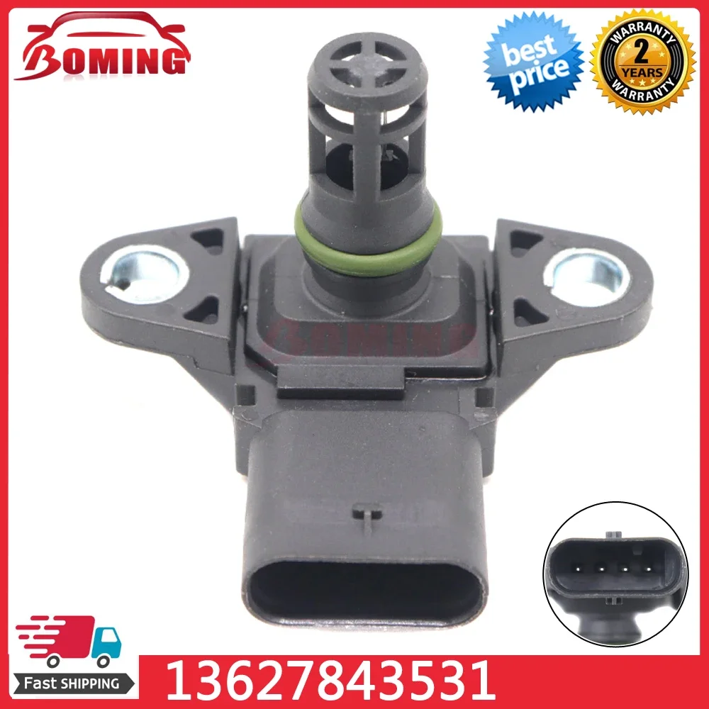 

Car MAP Air Manifold Absolute Pressure Sensor 13627843531 For BMW 320i 328i 428i 528i M5 M6 X1 X3 Z4 13628644433 16168239