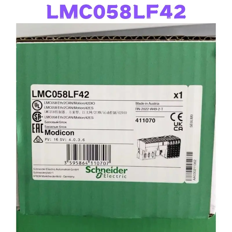 

Контроллер PLC LMC058LF42 протестирован