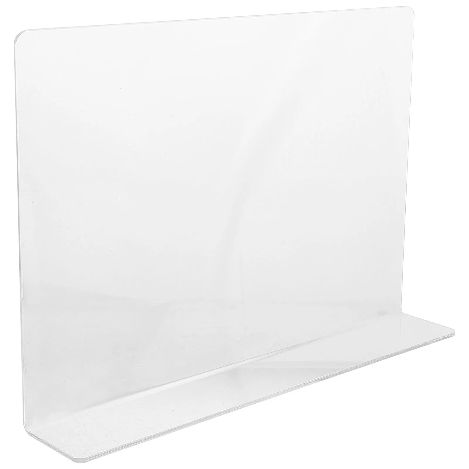 

Kitchen Sink Water Splash Guard Acrylic Anti-Splashing Baffle Board for Bathroom Sink Tub Easy Installation Anti-Splashing Guard