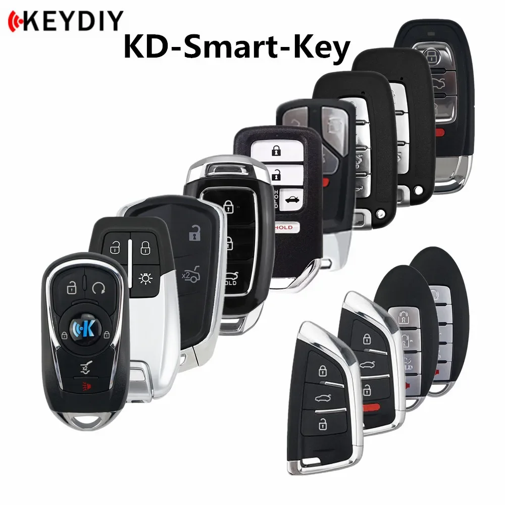 1/5pcs,KEYDIY KD Smart Key ZB Remotes Multiple Models ZB01 ZB02 ZB03 ZB04 ZB05 ZB06 ZB10 ZB26 ZB28 for KD-X2/KD-MAX Programmer