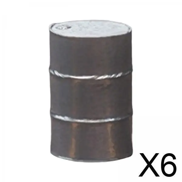 

Hand Painted Resin Oil Barrel Miniature 1 64 Figure Model Railway Toy Accessories for Living Room Photography