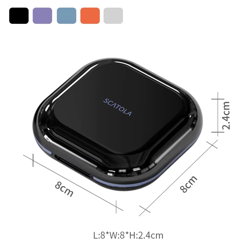 Étuis de protection buccale orthodontique anti-fuite, étui de protection mince et Portable, étuis d'alignement faciles à nettoyer, conteneur étanche pour fausses dents