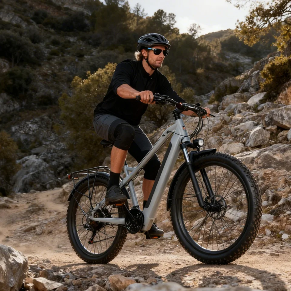 Adult Electric Bicycle 1000W motor 48V 16Ah Battery Dual Suspension  E-Bike 29*2.25 Tire Highway city ​​commuting Electric Bike image 5