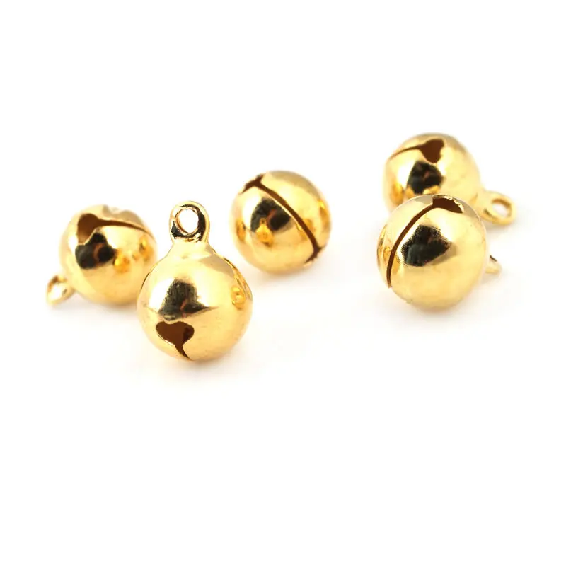 6MM to 25MM Antique Bronze Brass and Steel Bell Charms End Beads Charms Really Bell Beads Diy Jewelry Findings Accessories