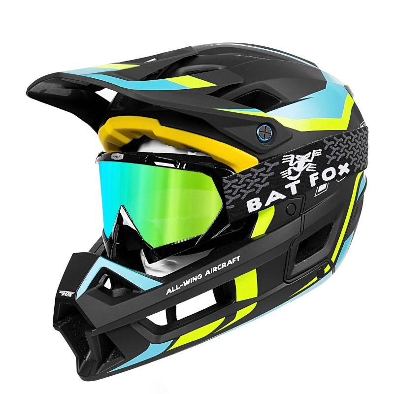 BATFOX helmet full face mtb bicycle downhill helmet Mountain cycling motocross full face helmet mtb enduro man casco ciclismo