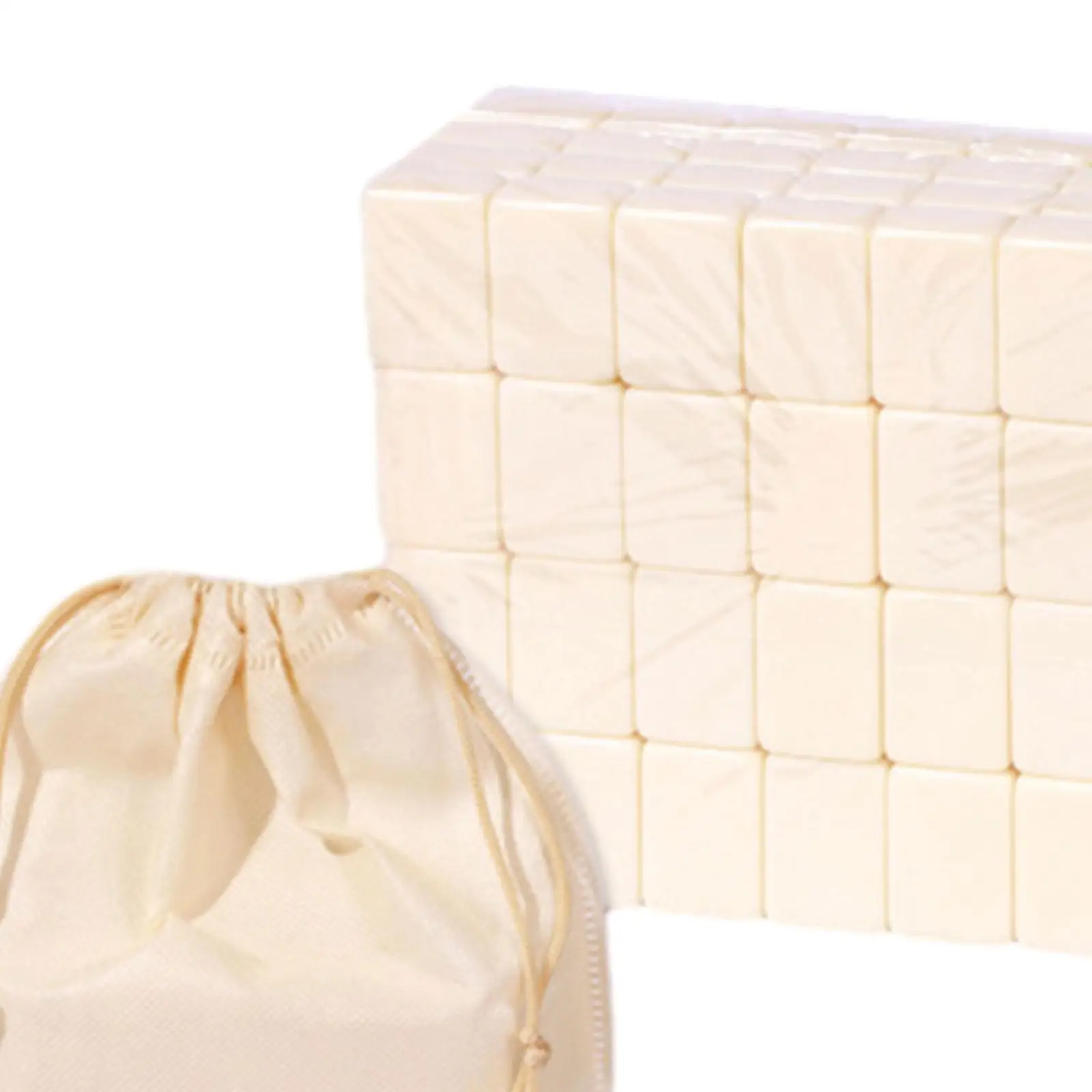 

Portable Chinese Family Mahjong Travels Set with 144 Mini Tiles,2 Piece Dice and Carrying Case for Travel Party