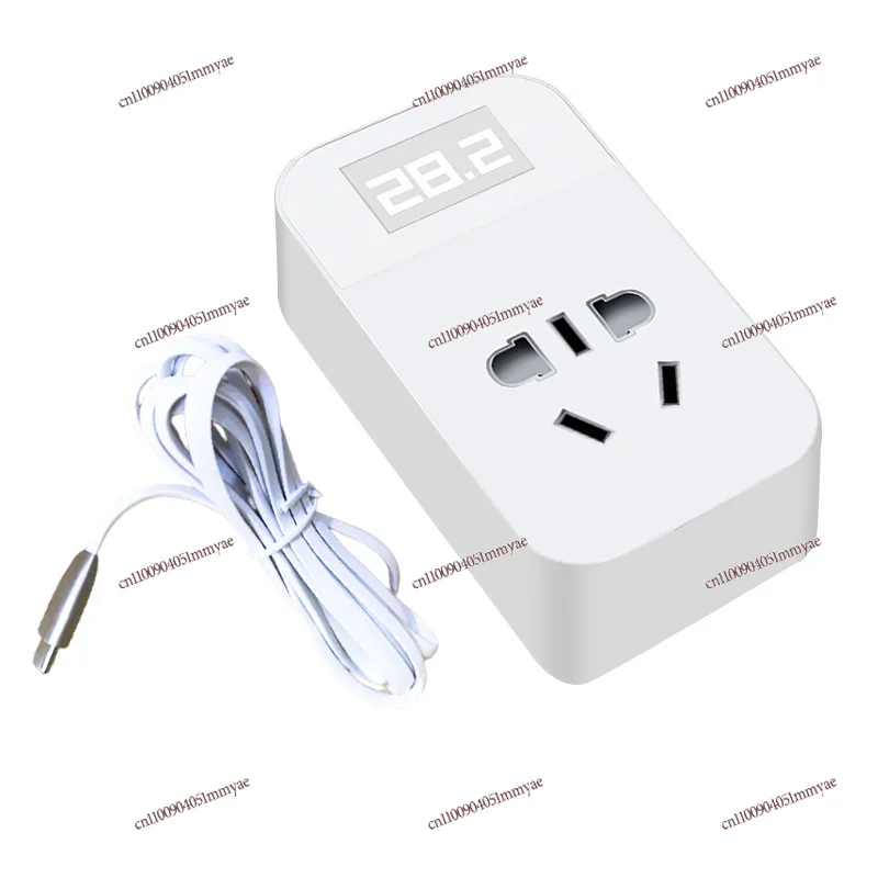 

Fish Tank Intelligent WIFI Thermostat Electronic Adjustable Temperature Thermostat Power-off Protection Socket